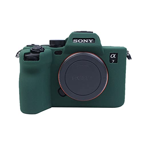 MUZIRI KINOKOO Silikonhülle für Sony A7M4 / Alpha 7 IV Kamera Schutzhülle Silikon Grün MUZIRI KINOKOO Silikonhülle für Sony A7M4 / Alpha 7 IV Kamera Schutzhülle Silikon Grün von MUZIRI KINOKOO