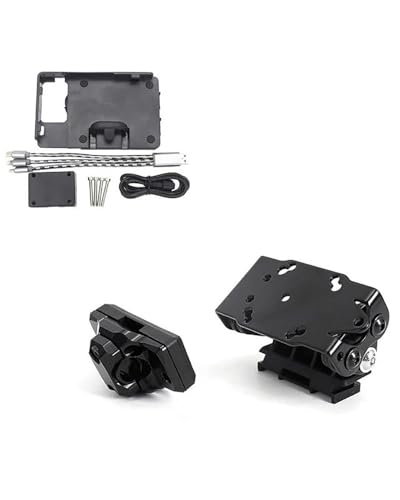 MXDDWLKJ Motorrad Navigationshalterung Für NX400 NX 400 NX500 Nx 500 2024 Motorradzubehör Telefonhalter Halterung GPS-Navigationshalterung Montage 13/16mm Stange(Set) von MXDDWLKJ