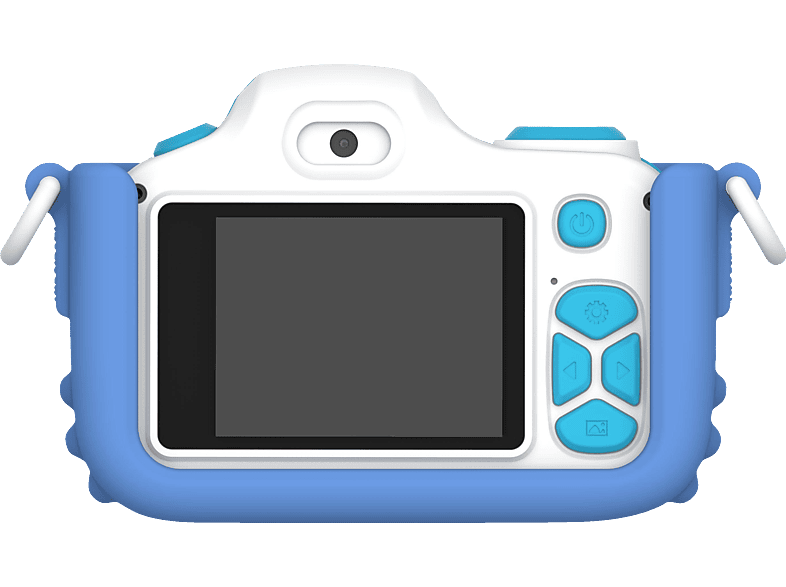 MYFIRST Camera 3, mit Schutzhülle Kinder Digitalkamera Blau, k.A. opt. Zoom, 2 Zoll IPS von MYFIRST