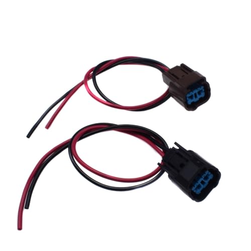 car part Lufttemperatursensor-Anschluss-Pigtail-Stecker 1545-2W, 1614-2W for Ho/n/da Civic 1996–2000(2 pcs) von MYSHIYB