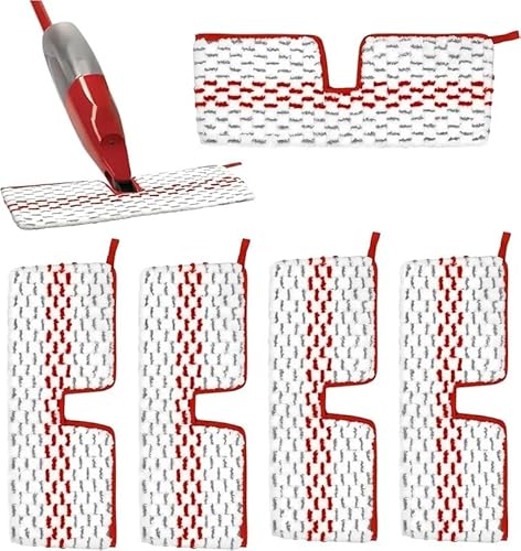 MZTZHVNVGK Mikrofaser-Wischpads for Vileda/O-Cedar Promist MAX Spray Mop, Bodenwischer-Ersatzbezug, Mikrofaser-Set(6PCS) von MZTZHVNVGK