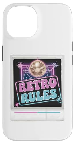 Hülle für iPhone 14 Retro Rules Discokugel von MaPaNoLi Design