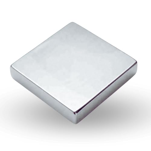 STRONG MAGNETS Neodym Würfel-Magnet | 80 x 80 x 20 mm | 10 Stück | Extra stark, hält bis 156kg | Industrielle Anwendung, Werkstatt, Büro, DIY-Projekt von MaajeeKuto