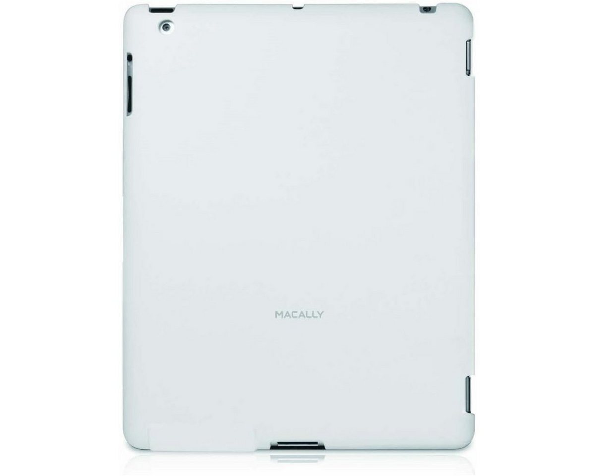 Macally Tablet-Hülle Cover Schutz-Hülle Smart Case Tasche Weiß, Hard-Case passend für Apple iPad 4 3 4G 3G 2 2G von Macally