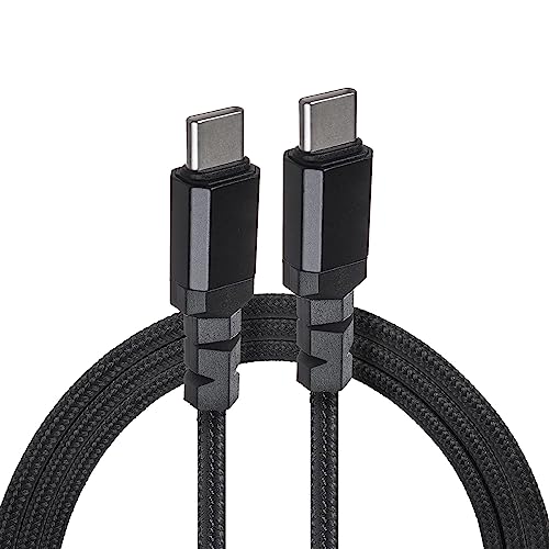 Maclean MCE493 USB-C Kabel 15W USB Typ-C Stecker auf Stecker Datenkabel Schnelles Aufladen 3A Schnellladekabel Unterstützt QC 3.0 USB C zu USB C (USB-C 15W / Kabellänge: 1m) von Maclean