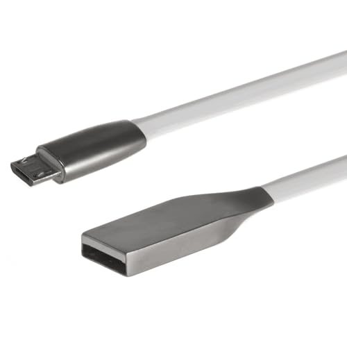 Maclean MCTV-833 Micro-USB-Stecker auf USB AN Buchse Adapter Verlängerungskabel (Weiß) von Maclean