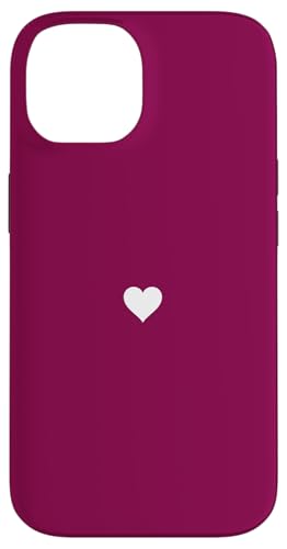 Hülle für iPhone 14 Little white Heart cute aethetic girly von Madeiradesigns