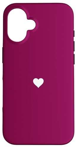 Hülle für iPhone 16 Little white Heart cute aethetic girly von Madeiradesigns