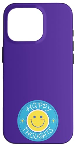 Hülle für iPhone 16 Pro Happy thoughts von Madeiradesigns