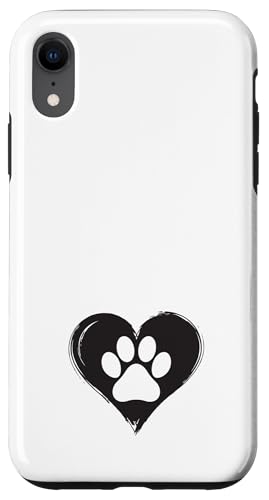 Hülle für iPhone XR Paw Dog love von Madeiradesigns