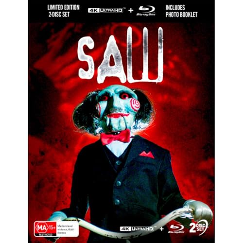 Saw (4K UHD / Blu-ray) (Lenticular Hardcover + Booklet) [Region B] [Blu-ray] von Madman