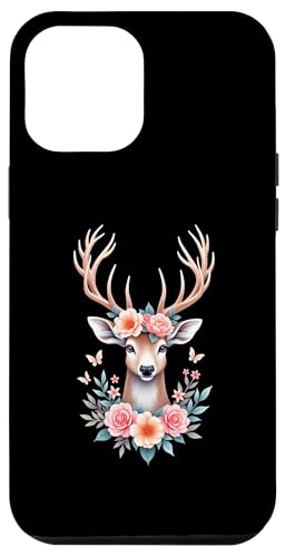 Hülle für iPhone 13 Pro Max Herzmadl Damen Volksfest Hirsch Blumen Trachten von Mädchen Trachtenshirts und Damen Dirndl