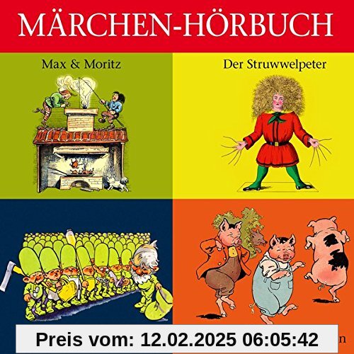 Der Struwwelpeter, Max & Moritz u.v.m. von Märchen-Hörbuch