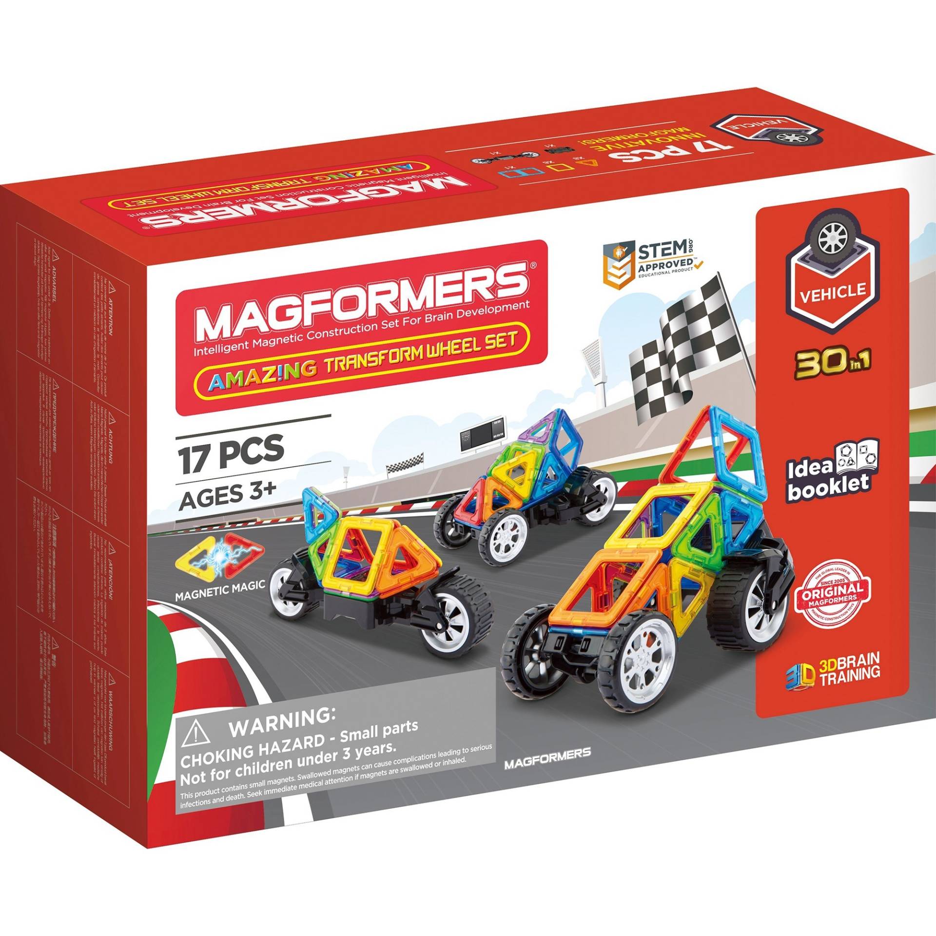 Amazing Transform Wheel Set, Konstruktionsspielzeug Amazing Transform Wheel Set, Konstruktionsspielzeug von Magformers