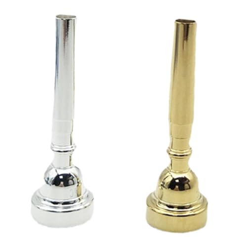 MagiDeal 2pcs 3c Trompete Mundstücke Trompetenzubehör stabil tragbare Musikinstrumente Teile für Anfänger MagiDeal 2pcs 3c Trompete Mundstücke Trompetenzubehör stabil tragbare Musikinstrumente Teile für Anfänger von MagiDeal
