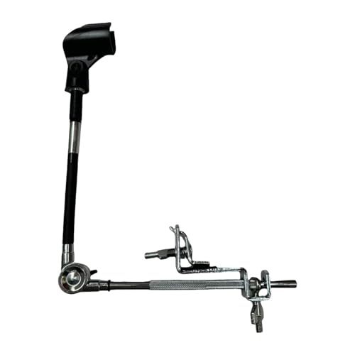 MagiDeal Drum Mic Mount Clamp, robuste Mikrofon -Trommelklemmehalterung, B von MagiDeal