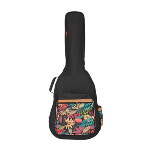 MagiDeal Gitarrenbag für 40 41 -Zoll -Polster -Rucksack große Taschen Tragbare Gitarren -Gig -Tasche mit Schultergurten für Tuner Notebook Capo von MagiDeal