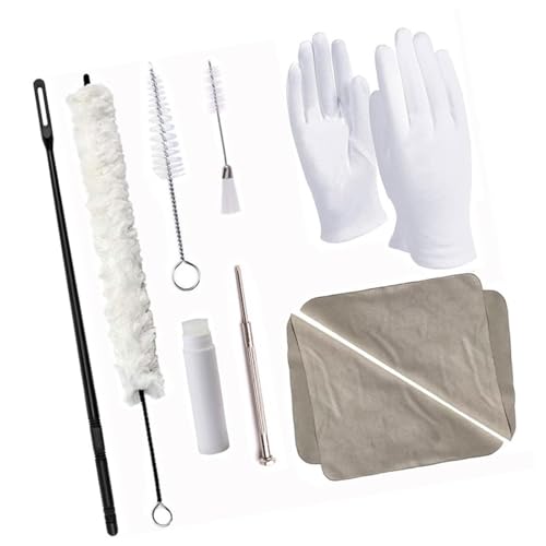 MagiDeal Saxophon -Reinigungskit Wartung Set Handschuhe Abstriche Schraubendreherpflege Kit Saxoner Reiniger für Musiker professionelle Spieler Flöte MagiDeal Saxophon -Reinigungskit Wartung Set Handschuhe Abstriche Schraubendreherpflege Kit Saxoner Reiniger für Musiker professionelle Spieler Flöte von MagiDeal