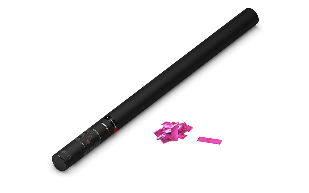 Magic FX Handheld Konfetti Kanone Pro 80cm Pink Metallic von Magic FX