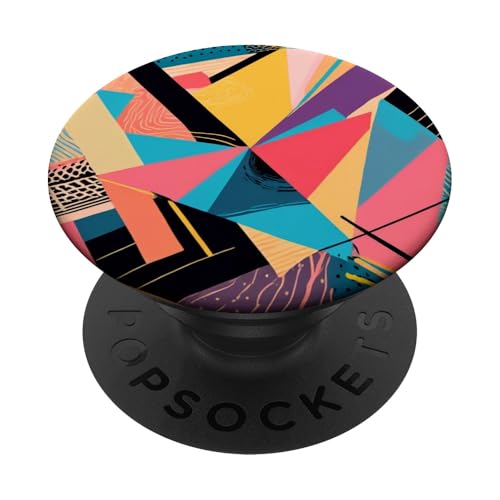 Abstrakte moderne Kunst PopSockets Klebender PopGrip von Magic Moments Designs