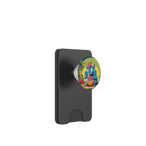 Poke Monster, hawaiianisches Ono-Essen PopSockets PopWallet für MagSafe von Magic Moments Designs