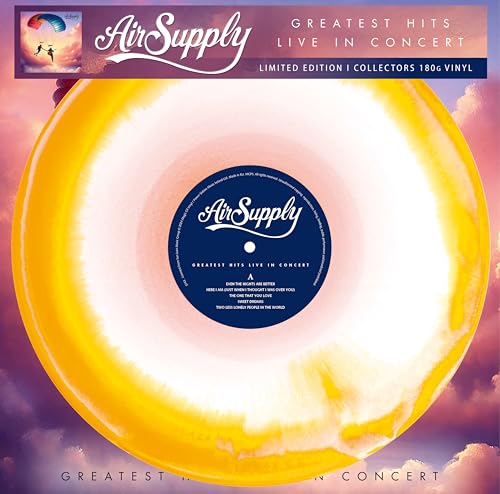 Air Supply - Greatest Hits Live In Concert - Limitiert- Limited Edition - 180gr. Swirl [Vinyl LP] von Magic Of Vinyl