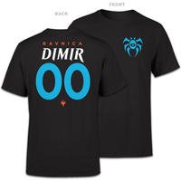 Magic The Gathering Dimir Sports Herren T-Shirt - Schwarz - M - Schwarz von Magic The Gathering