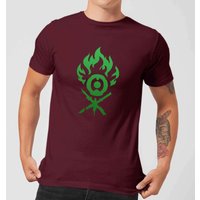 Magic The Gathering Gruul Symbol Herren T-Shirt - Bordeauxrot - 3XL - Bordeauxrot von Magic The Gathering