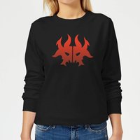 Magic The Gathering Rakdos Symbol Damen Pullover - Schwarz - M - Schwarz von Magic The Gathering