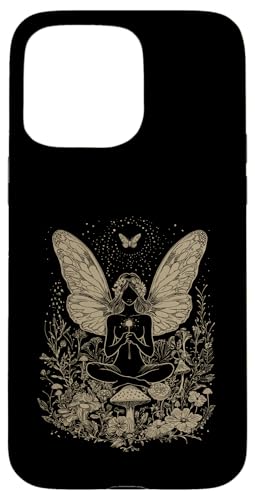 Hülle für iPhone 15 Pro Max Niedliches Fairycore-Blumenmuster, schöne Fee, ästhetische Mädchen und Frauen von Magical Fairycore Aestethic Tees