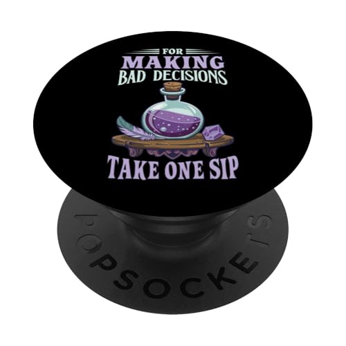 Zaubertrank Fantasy Enthusiasten RPG Gamer PopSockets Klebender PopGrip von Magische Tränke Fantasy Elixiere für RPG Spieler