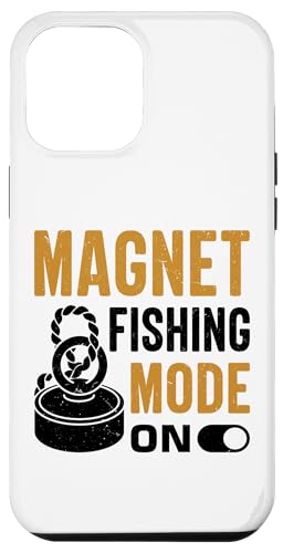 Hülle für iPhone 12 Pro Max Witziges Magnetfischen Design für Magnetfischer von Magnetfischer Designs