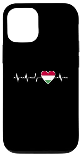 Ungarn Flagge Herz Herzschlag Stolz Ungarisches Erbe Hülle für iPhone 12/12 Pro von Magyarorszag Hungarian Flag Magyar Hungary Roots