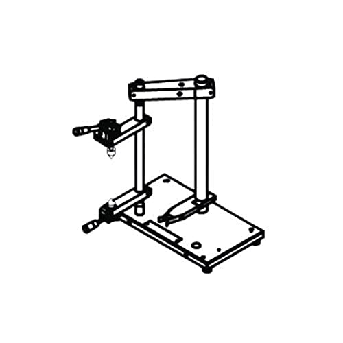 Mahr 5115768 Millimar MV52 Messständer für 1 × Innenseite, 200 mm Hub, 880mm Höhe von Mahr