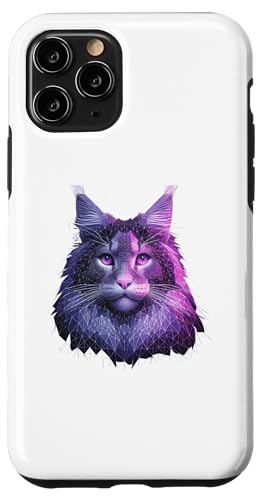 Hülle für iPhone 11 Pro Maine Coon American Longhair von Maine Coon Cat Lover Gifts