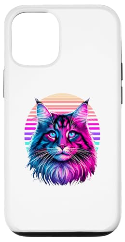 Hülle für iPhone 12/12 Pro Maine Coon American Longhair von Maine Coon Cat Lover Gifts