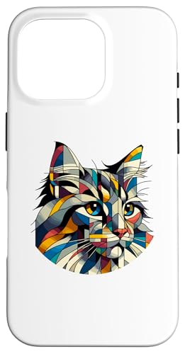 Hülle für iPhone 16 Pro Maine Coon American Longhair von Maine Coon Cat Lover Gifts