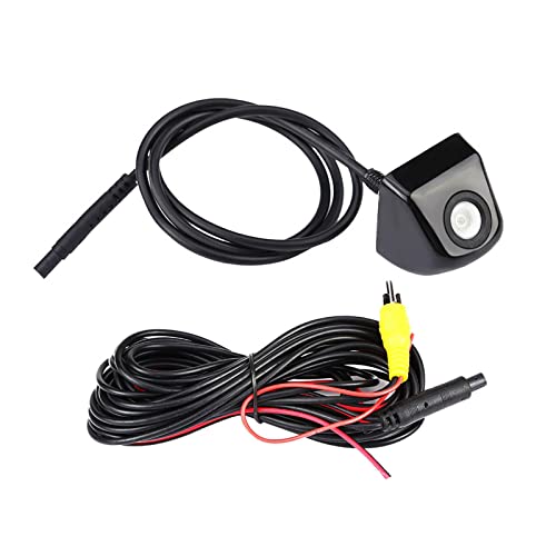 Rückfahrkamera, Universal Auto-CCD-Rückfahrkamera, LED Nachtsicht-Rückfahrkamera, Backup-Parken, IP68 Wasserdicht(Schwarz) von Majatou