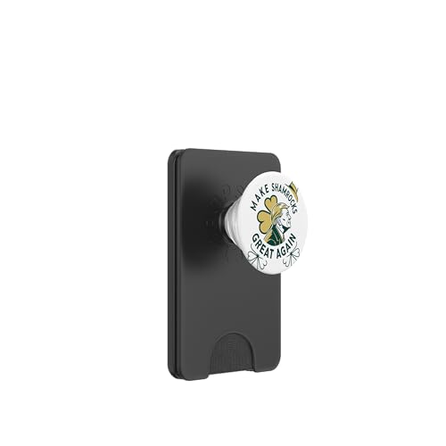 Make Shamrocks Great Again - St. Patrick's Day Patriot PopSockets PopWallet für MagSafe von Make St. Patrick’s Day Great Again President Trump