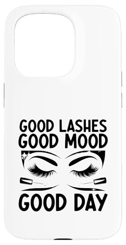 Gute Wimpern Gute Laune Guten-Tag-Make-up-Kosmetik Hülle für iPhone 15 Pro von Make Up Cosmetology Lover Gifts Cosmetics