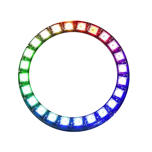 MakerMind 24Bit RGB LED Ring WS2812 5V 66mm Durchmesser ähnl. Neopixel kompatibel mit Arduino, Raspberry Pi von MakerMind