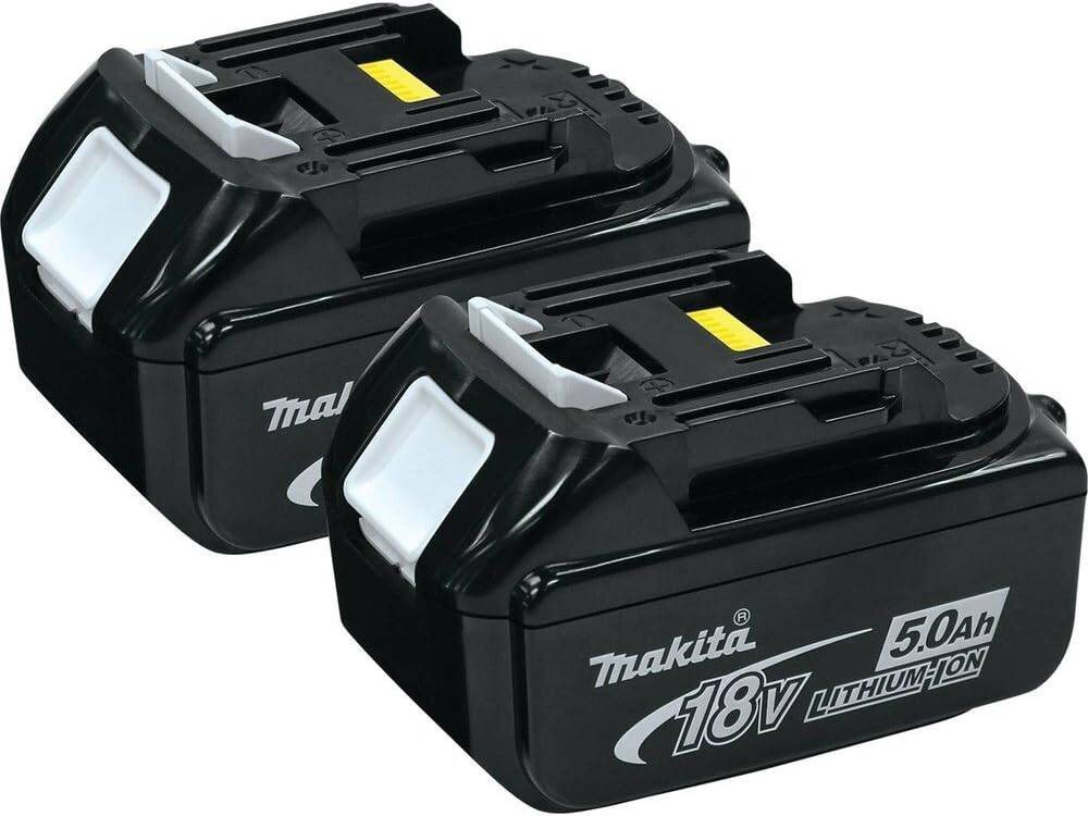 Makita BL1850-2 Akku-Set (18 V), Kompatibilität,STAR,Makita,Schnelles Laden,2 Akkus von Makita