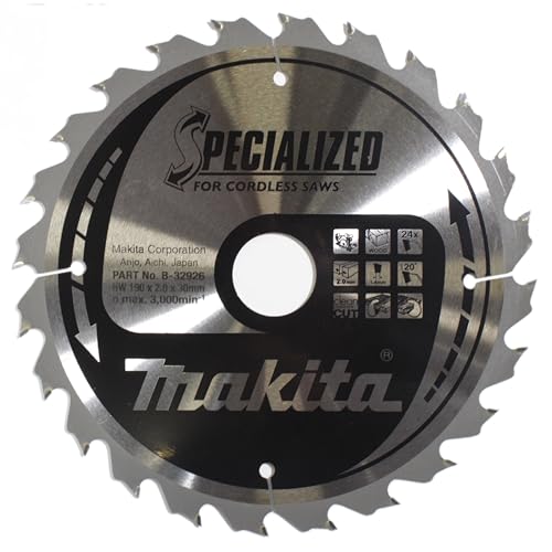 Makita Specialized Saegeblatt, 190 x 30 mm, 24Z, B-32926 von Makita