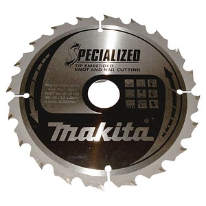 makita B-33102 SPECIALIZED Kreissägeblatt 185,0 mm, 20 Zähne von Makita