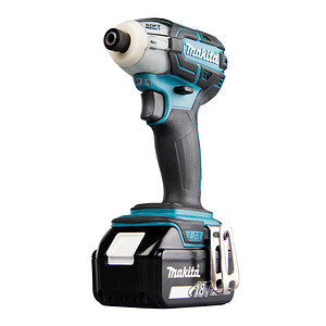 makita DTS141RTJ Akku-Impulsschrauber 18,0 V, mit 2 Akkus von Makita