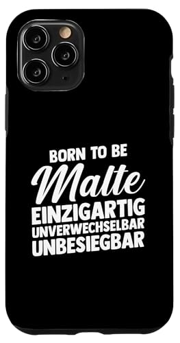 Hülle für iPhone 11 Pro Vorname Malte von Malte Geschenk