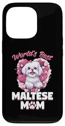 Hülle für iPhone 13 Pro Maltesische Hunderasse Pet World's Best Malteser Mom von Maltese Dog Breed Pet Designs