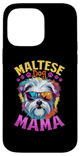 Hülle für iPhone 14 Pro Max Malteser Hunderasse Haustier Malteser Hund Mama von Maltese Dog Breed Pet Designs