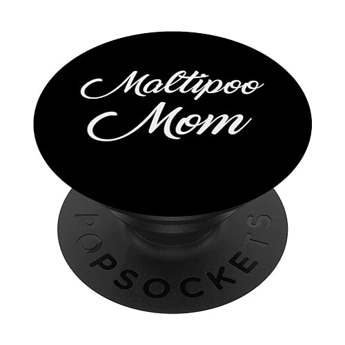 Maltipoo Mama PopSockets mit austauschbarem PopGrip von Maltipoo Mom Funny Dog Item