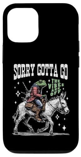 Frosch reitet auf einem Esel, handgezeichnete Vintage-Westernästhetik Hülle für iPhone 12/12 Pro Frosch reitet auf einem Esel, handgezeichnete Vintage-Westernästhetik Hülle für iPhone 12/12 Pro von Man I Love Frogs